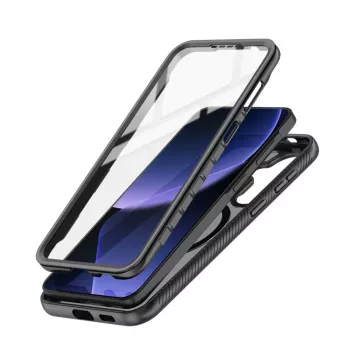 Pouzdro Tech-Protect Defense MagSafe pro Samsung Galaxy A57 5G, matně černé