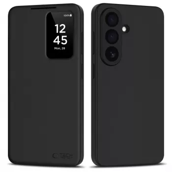 Tech-Protect Smart Wallet Case for Samsung Galaxy A57 5G, Matte Black
