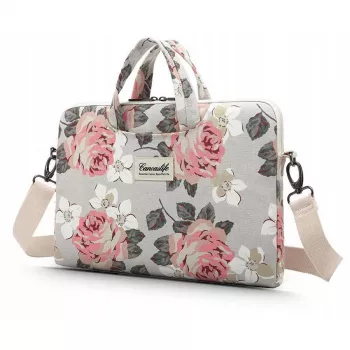Pouzdro na notebook Canvaslife 15-16 White Rose