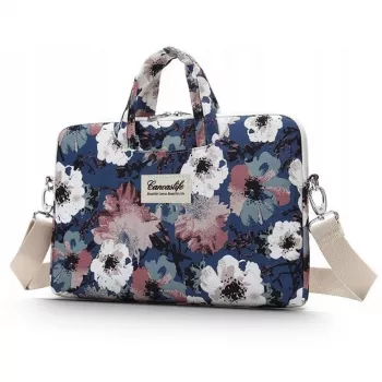 Pouzdro na notebook Canvaslife 15-16 inch Blue Camellia