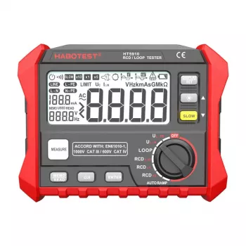 Digitální tester RCD / smyčkového odporu Habotest HT5910