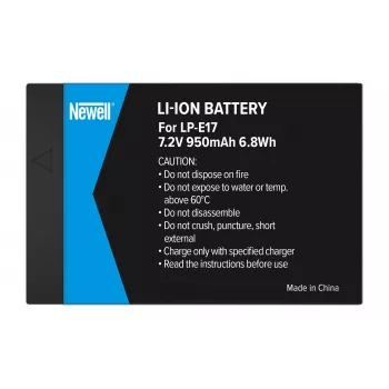 Newell náhradní baterie pro Canon LP-E17, 1040mAh, 7,2V Li-ion