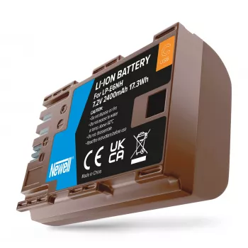 Newell náhradní baterie LP-E6NH USB-C pro Canon