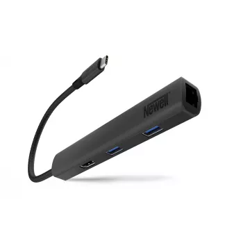 HUB NEWELL 6 v 1 USB-C hub - grafitový