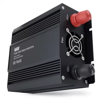 Měnič napětí Newell s čistou sinusovkou 12V na 230V 300W