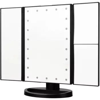 Humanas HS-ML04 LED make-up zrcadlo, černé