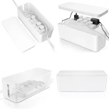 MOZOS KBO-LW organizér na prodlužovací kabel bílý