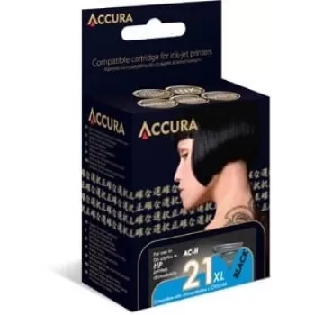 ACCURA inkoustová kazeta HP č. 21 XL (C9351CE) kompatibilní černá vysoká výtěžnost