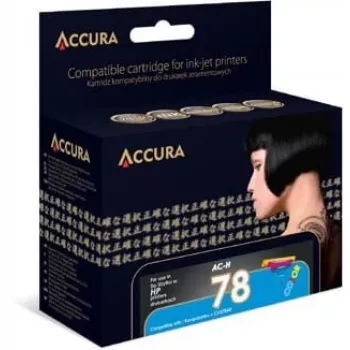 ACCURA kompatibilní inkoustová kazeta HP č. 78 (C6578AE) trikolorní