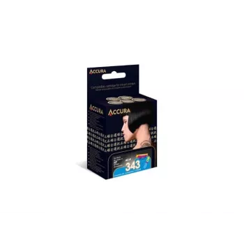 ACCURA kompatibilní inkoustová kazeta HP 343 trikolorní (C8766EE) – 12ml, 330 stran