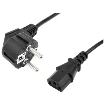 ACCURA napájecí kabel Schuko - C13 5,0 m černý