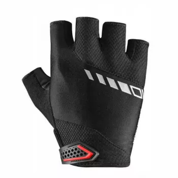 Cyklistické rukavice Rockbros S143-BK M s gelovým polstrováním, černé