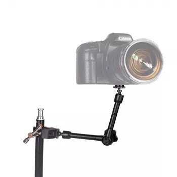 HURTEL Clamp Mount for Camera, Camcorder, Microphone