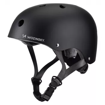 BMX / koloběžková helma Wozinsky lehká 54–58 cm černá