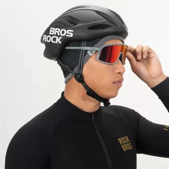 Oboustranná termo cyklistická čepice ROCKBROS YDM001 – šedá