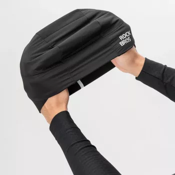 Zimní oboustranná cyklistická čepice ROCKBROS M015 černá 54–61 cm