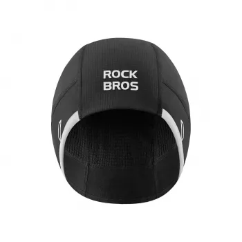 Zimní větruodolná cyklistická čepice ROCKBROS M016 černá 54–61 cm