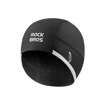 Zimní větruodolná cyklistická čepice ROCKBROS M016 černá 54–61 cm