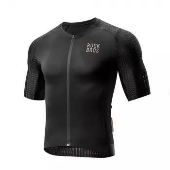 Cyklistický dres ROCKBROS YDDX011 Diamond krátký rukáv velikost S černý
