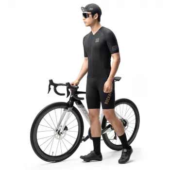 Cyklistický dres ROCKBROS YDDX011 Diamond krátký rukáv velikost S černý