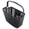 Wozinsky WKR-PK košík na kolo, plast, černý, upevnění na řídítka, 15L