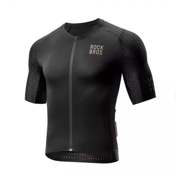 Cyklistický dres ROCKBROS YDDX011 Diamond krátký rukáv XXS černý