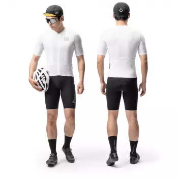 Cyklistický dres ROCKBROS YDDX011 Diamond krátký rukáv XXS bílý