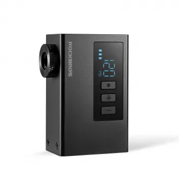ROCKBROS AS240 PRO bezdrátová pumpa, 120 PSI kompresor, 420 mAh, černá