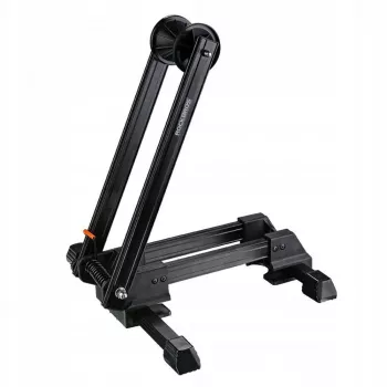 Skládací parkovací stojan na kolo ROCKBROS T30 pro přední nebo zadní kolo, kompatibilní s koly 24-27,5 inch a 700C černý