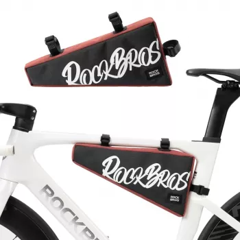 Rockbros G008 Flash Journey Bicycle Frame Bag – XL, Red