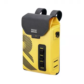 Rockbros AS-160 Waterproof Handlebar Bag, 1.3 L, Yellow