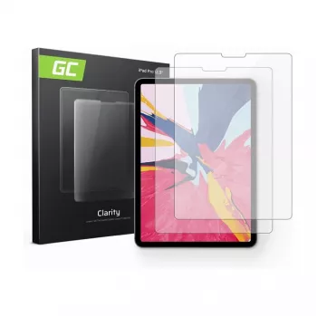 GREENCELL 2x tvrzené sklo GC Clarity pro Apple iPad Pro 12.9 (2018/2020)