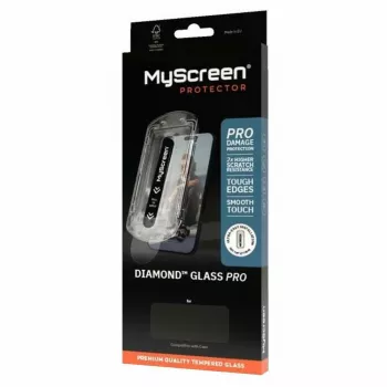 MyScreen Diamond Glass Pro Fit Frame Tempered Glass Screen Protector for Samsung Galaxy S25 Ultra