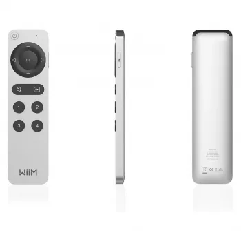 WiiM Voice Remote 2 stříbrný