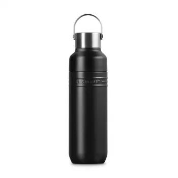 Lahev na vodu Le Creuset On The Go matná černá 500 ml