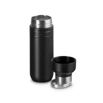 Lahev na vodu Le Creuset On The Go matná černá 500 ml