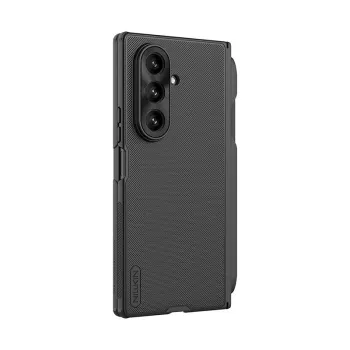 Nillkin Super Frosted Shield Fold pouzdro pro Samsung Galaxy Z Fold 7 s držákem S Pen - černé