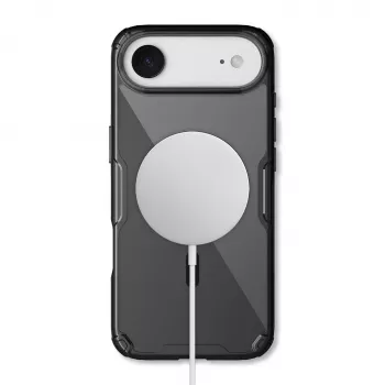Nillkin Nature TPU Pro Magnetic pouzdro na iPhone 17 Air – poloprůhledné černé