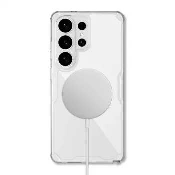 Nillkin Nature TPU Pro pouzdro kompatibilní s MagSafe pro Samsung Galaxy S26+ - bílá