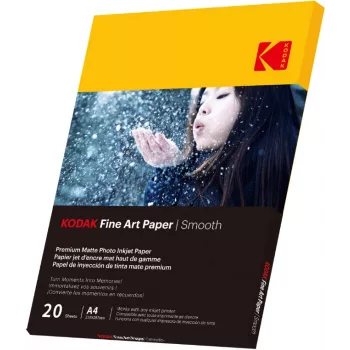 Fotopapír Kodak Fine Art Smooth A4, 230 g, 20 listů (9891092)