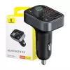 Bluetooth FM vysílač Baseus S-09 Pro (černý)