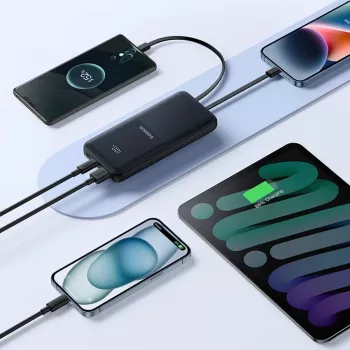 Baseus Lipow 10000 mAh 22.5W power banka černá