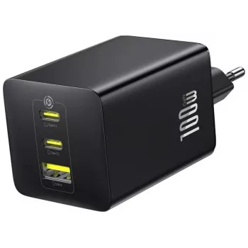 Nabíječka Baseus EnerFill FE11 100W 2 x USB-C + USB-A – černá
