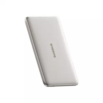 Baseus PicoGo AM41 Ultra-Slim magnetická power banka 5000 mAh 20W, titanově šedá