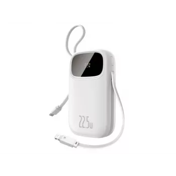 Baseus EnerFill FC31 20000 mAh 22,5W USB-C + Lightning powerbanka bílá