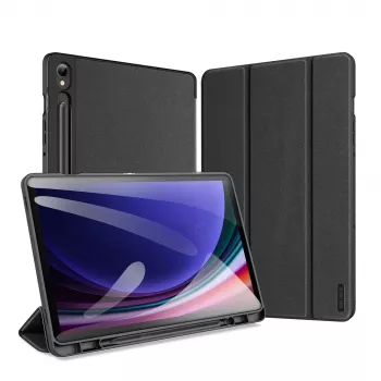 Dux Ducis Domo foliové pouzdro s Smart Sleep pro Samsung Galaxy Tab S9 - černé