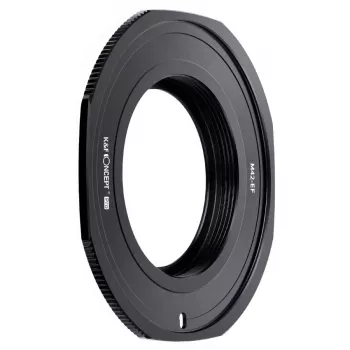 K&F Concept PRO adaptér objektivu Canon EOS EF/EF-S na tělo fotoaparátu M42 - černý
