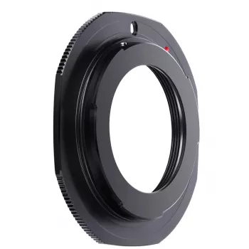 K&F Concept PRO adaptér objektivu Canon EOS EF/EF-S na tělo fotoaparátu M42 - černý