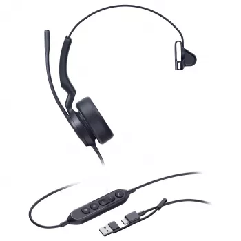 Headset Yealink UH 44 Mono USB-C/A