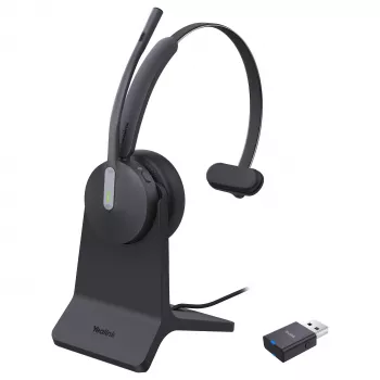 Yealink WH64 Hybrid Mono DECT/Bluetooth headset s nabíjecí stanicí